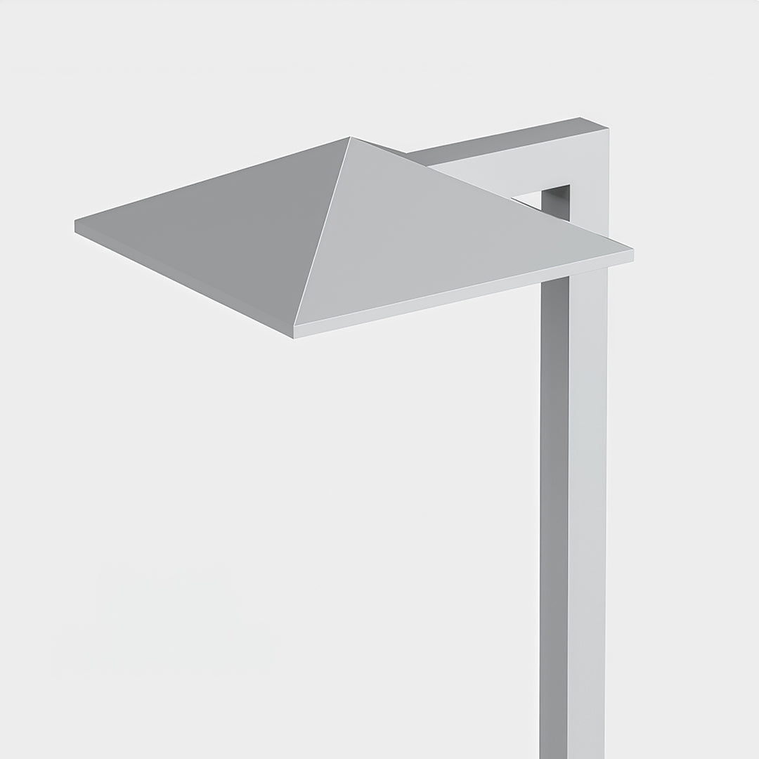 Modern Minimalist Plug-in Pathway Light — Aluminum & Glass, 7W LED, IP54, 21.65" Height