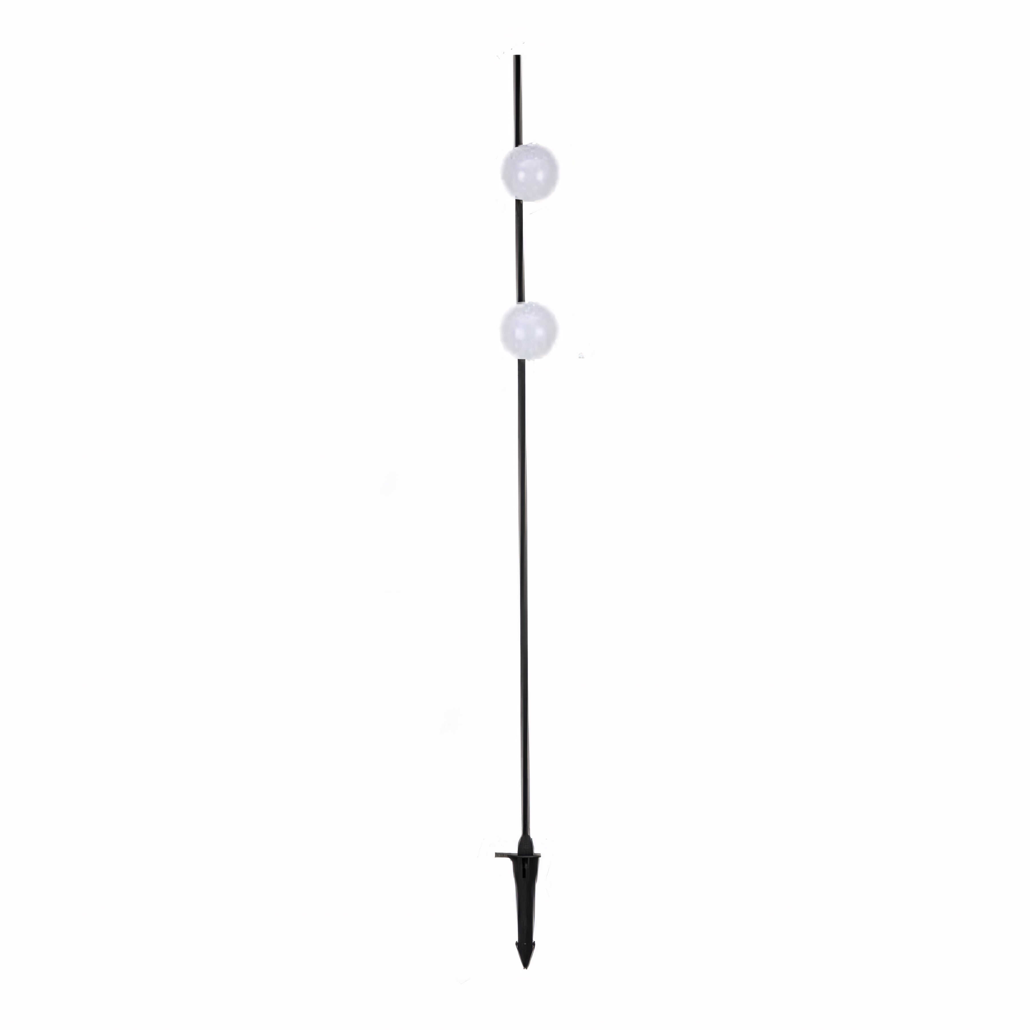 Spherical Modern Landscape Light — Aluminum, LED 3000K, IP65, DC 24V, Single or Dual Sphere, Stake or Base Mount