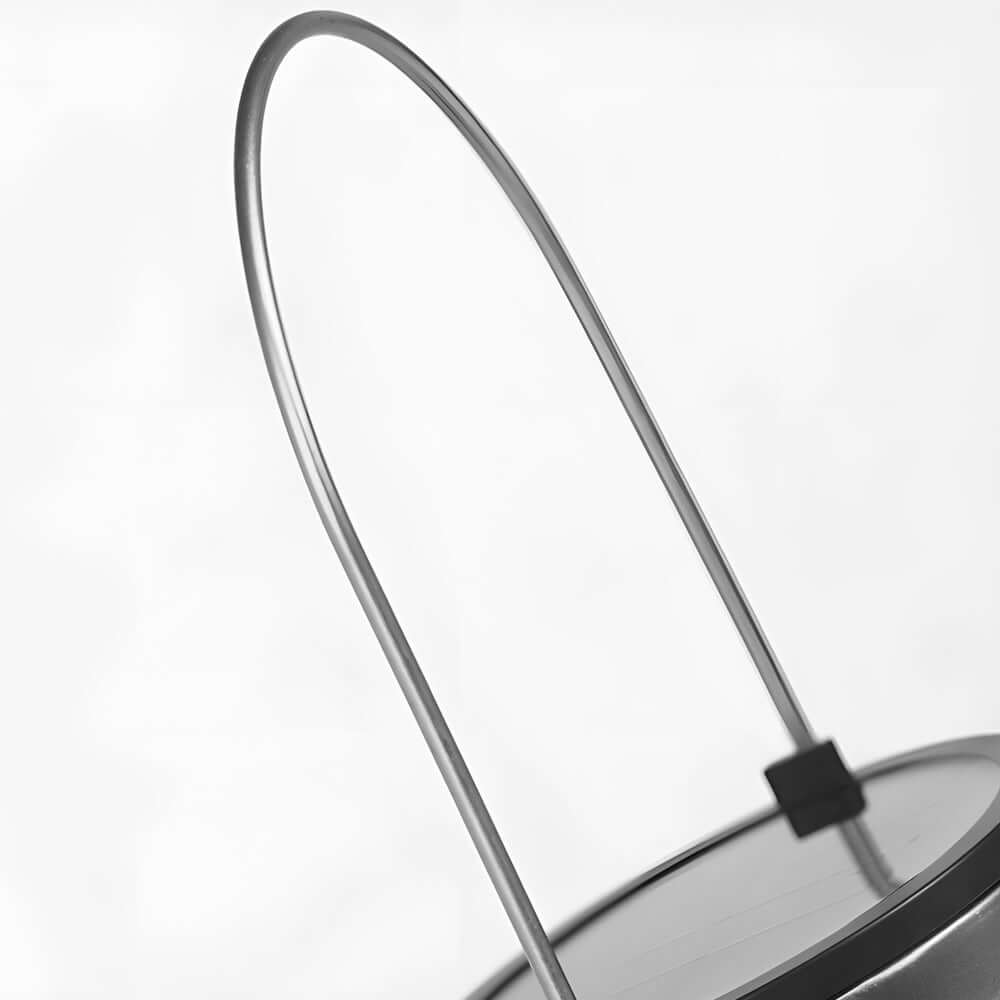 portable hanging lantern with metal cutout design 73 inches solar powered