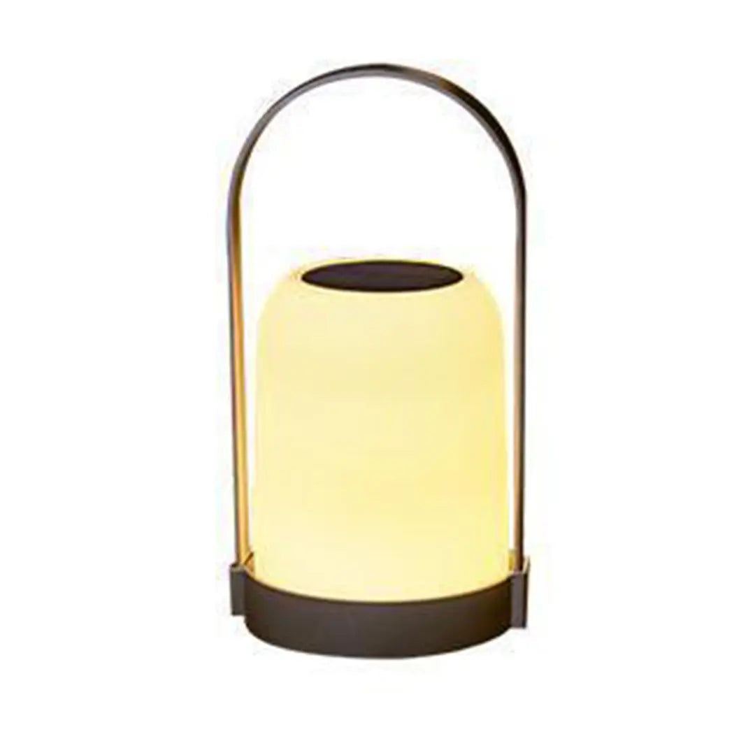 Portable Waterproof Handheld Light with Solar Power and USB Rechargeable Features Luxe