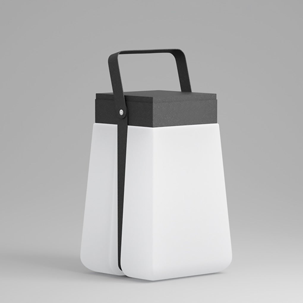 Portable Solar LED Outdoor Lantern — Stainless Steel, IP54 Weatherproof, 3000K Warm White, 5W