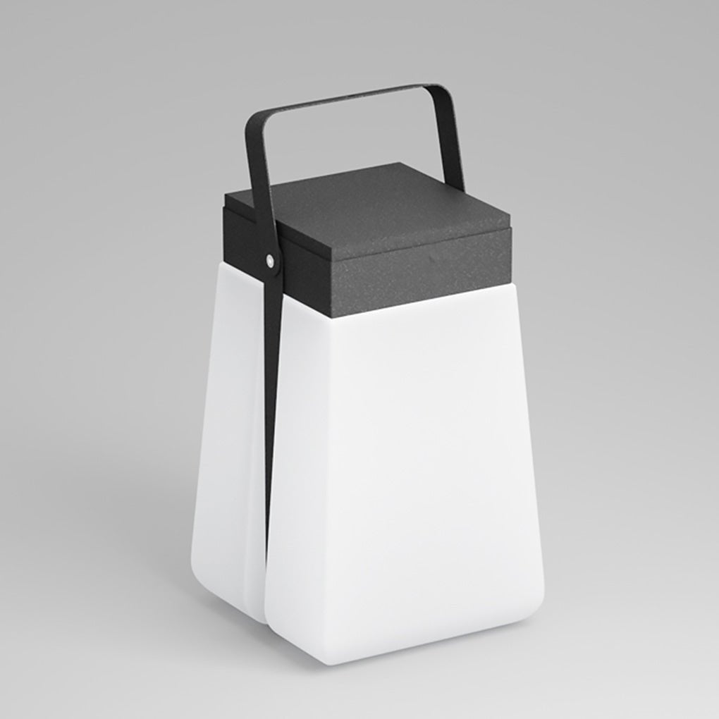 Portable Solar LED Outdoor Lantern — Stainless Steel, IP54 Weatherproof, 3000K Warm White, 5W