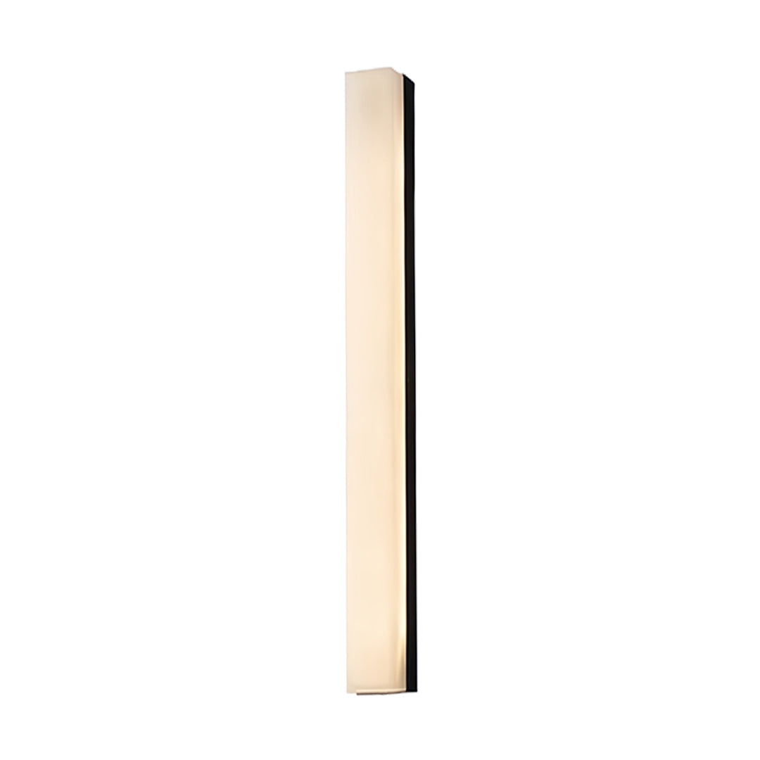Modern Minimalist Linear Wall Sconce — Hammered Copper and Marble, LED, 3000K, 40cm–100cm