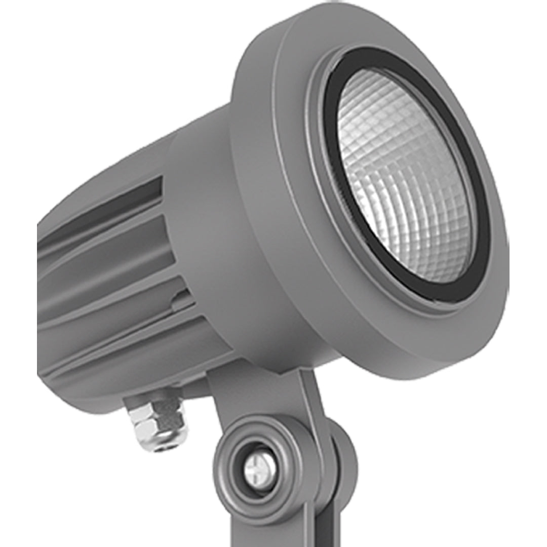 Modern Industrial Outdoor Spotlight — Die-Cast Aluminum, CREE 12W LED, 3000K, IP65 Weatherproof