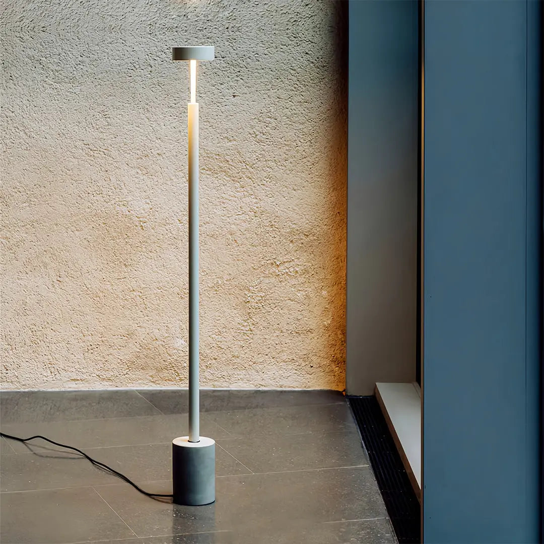 Modern Dimmable Petite Floor Lamp - Contemporary Reading Pole Light Luxe
