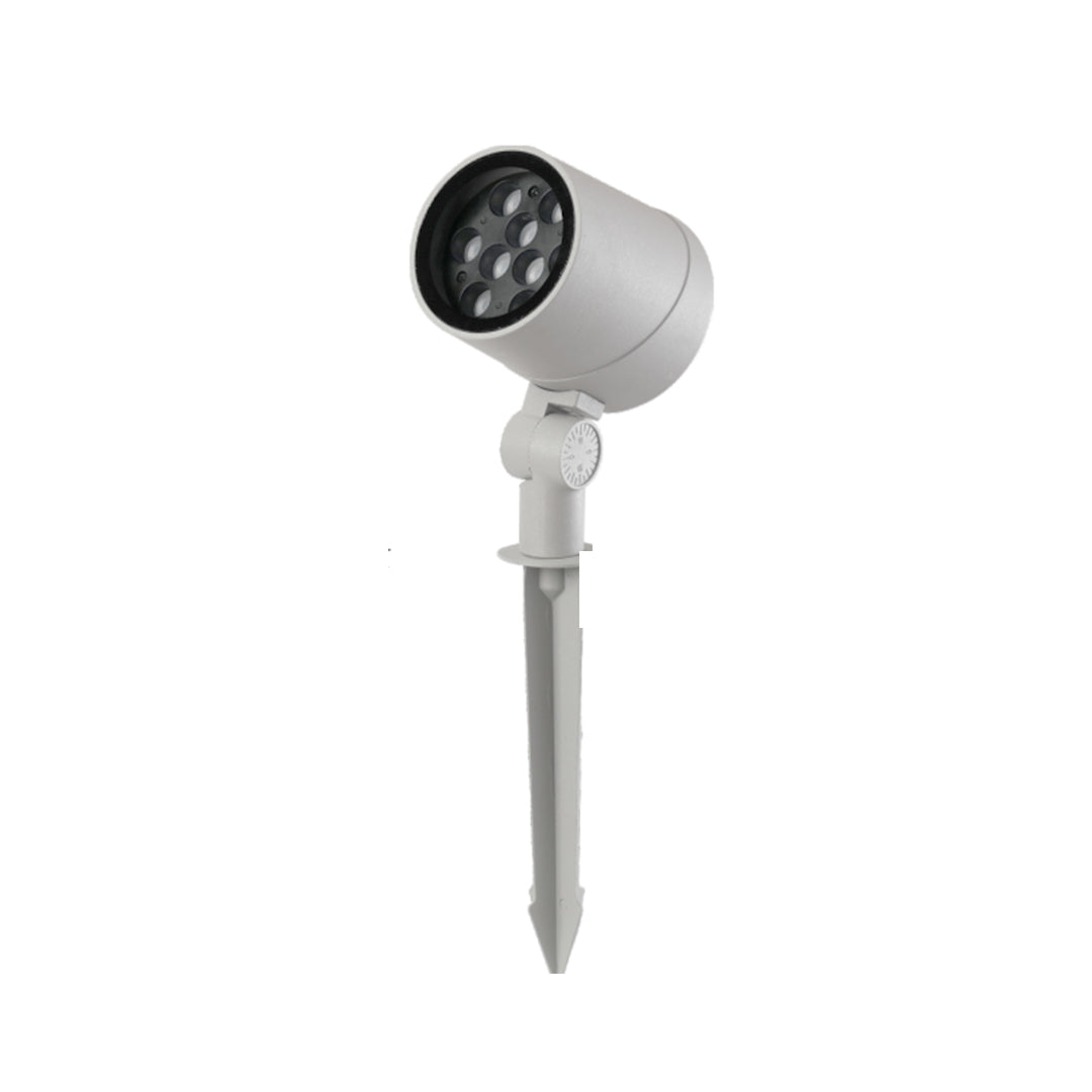 LED Landscape Ground Spotlight — Die-Cast Aluminum, 3000K, IP65, DC24V, 6W–24W