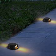 Round LED Surface-Mounted Step Light — Die-Cast Aluminum, Dual-Beam, IP65 Weatherproof, 2–8W