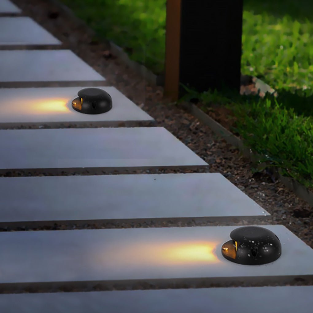 Round LED Surface-Mounted Step Light — Die-Cast Aluminum, Dual-Beam, IP65 Weatherproof, 2–8W