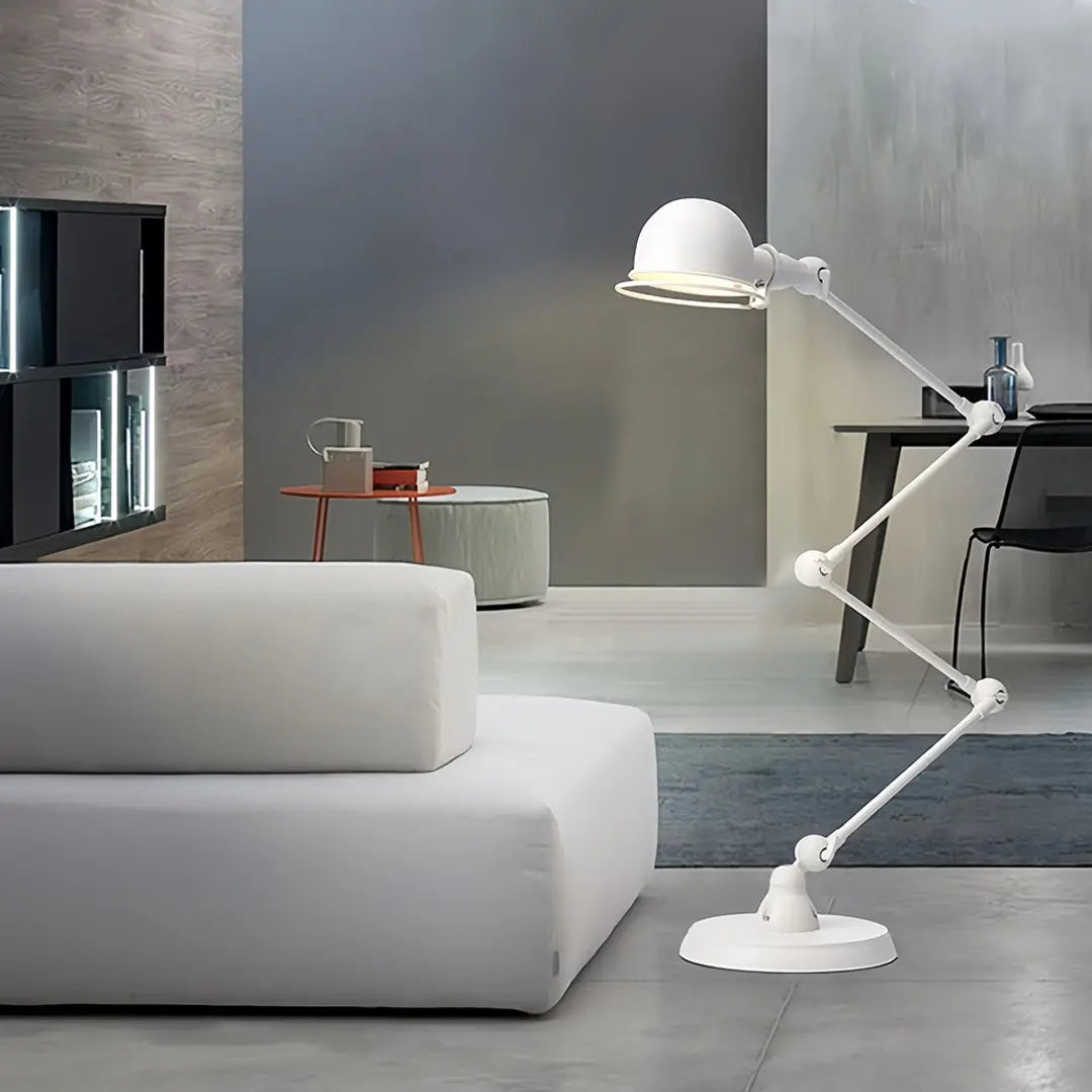 Industrial Task Standing Lamp: Reading Floor Lamps for Your Living Room Luxe