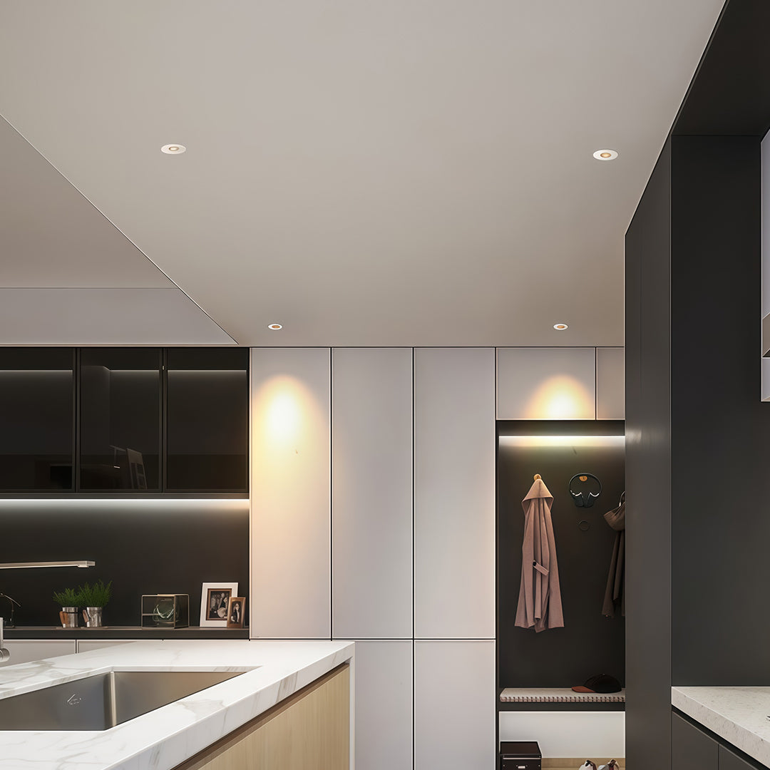 Anti-Glare Recessed LED Can Light — Die-Cast Aluminum, 24° Beam, Ra95 CRI, 5W–10W, 3000K / 4000K / 6000K