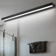 rectangle led bathroom vanity light with downlight design available in 20 24 and 28 sizes