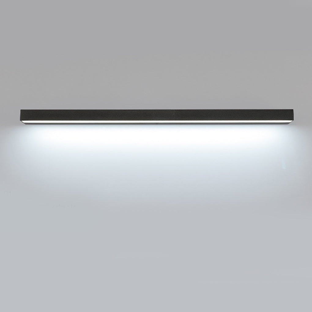 rectangle led bathroom vanity light with downlight design available in 20 24 and 28 sizes