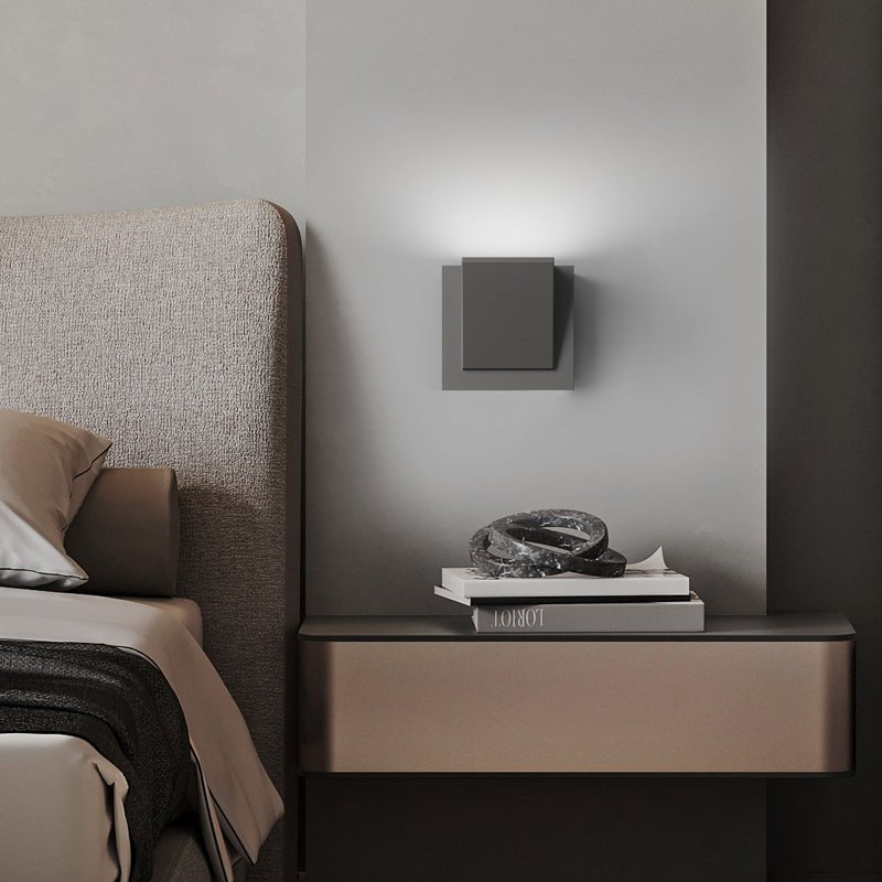 Modern Rectangular Up and Down LED Wall Light Fixture - Creative Design