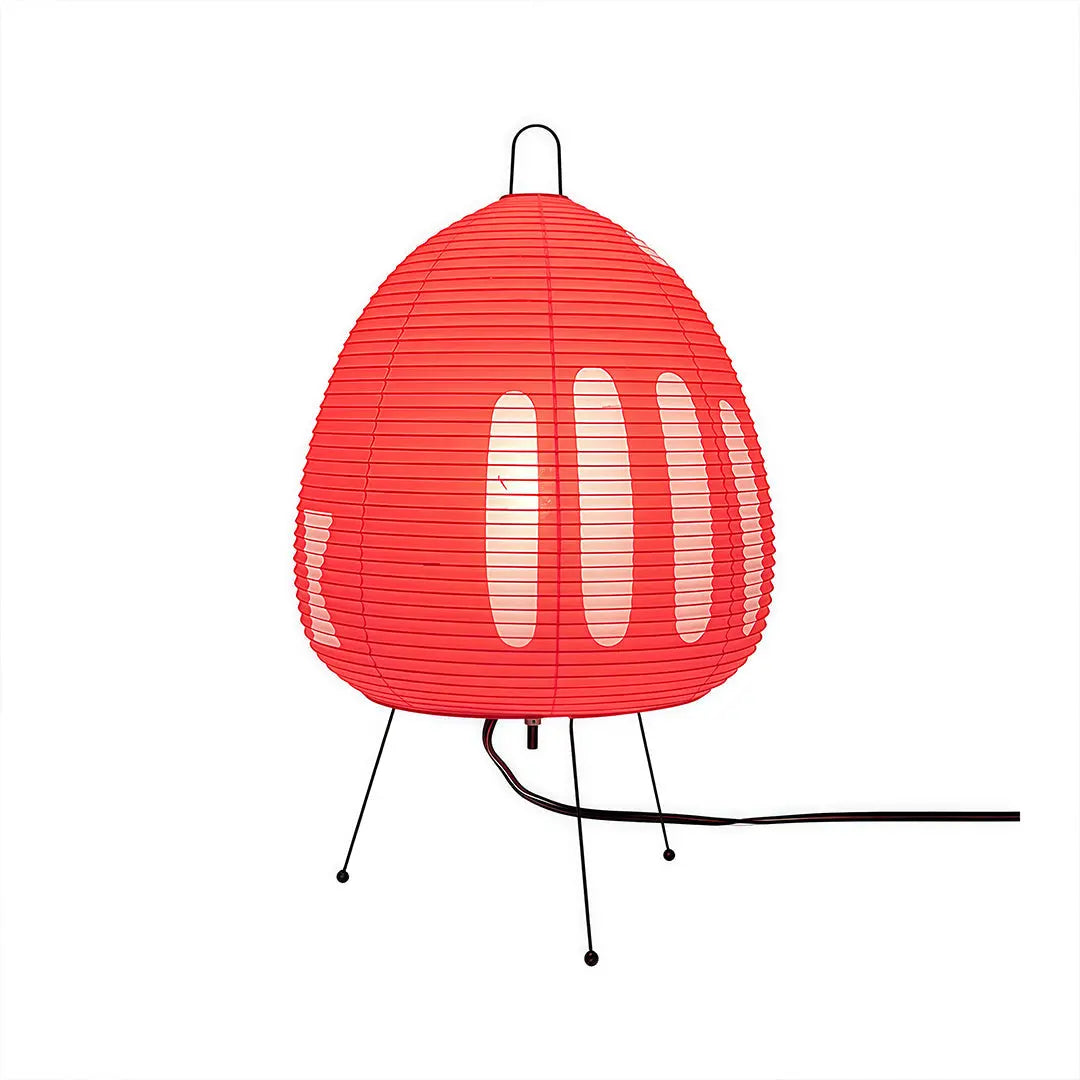 Minimalist Wabi-Sabi Design Rice Paper Table Lamps Luxe