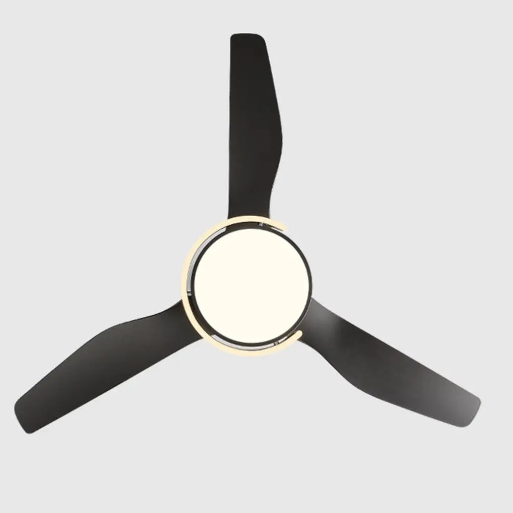 Integrated Ceiling Fan Light with Remote Control and Variable Frequency Dimming, Featuring Forward and Reverse Modes Luxe