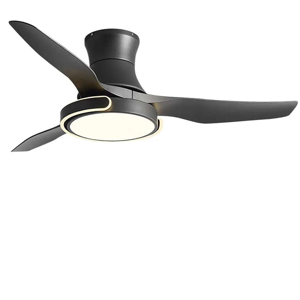 Integrated Ceiling Fan Light with Remote Control and Variable Frequency Dimming, Featuring Forward and Reverse Modes Luxe