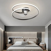 Remote-Controlled Inverter LED Ceiling Fan Light with Stepless Dimming for Living Room and Bedroom Luxe