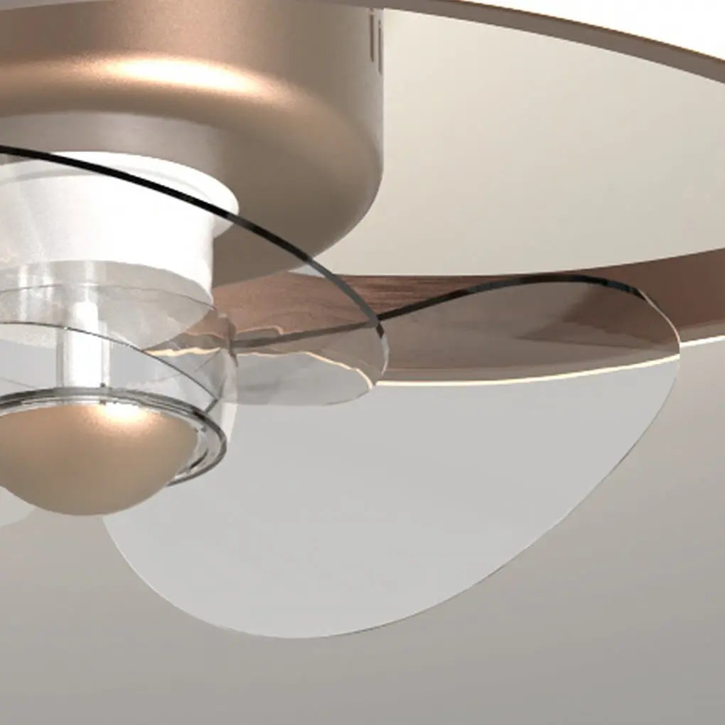 Remote-Controlled Inverter LED Ceiling Fan Light with Stepless Dimming for Living Room and Bedroom Luxe