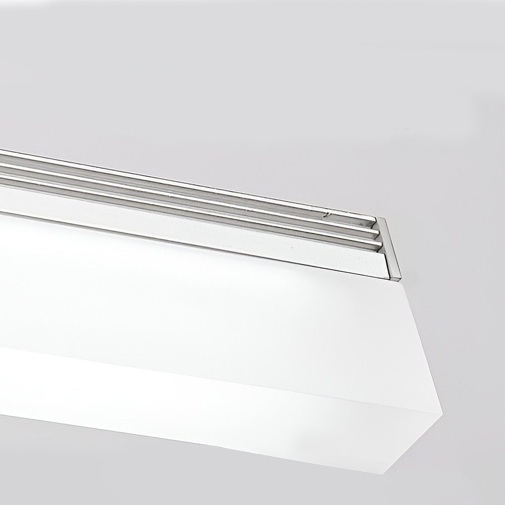 retractable bathroom vanity light with acrylic bar and stainless steel fixture for over mirror use