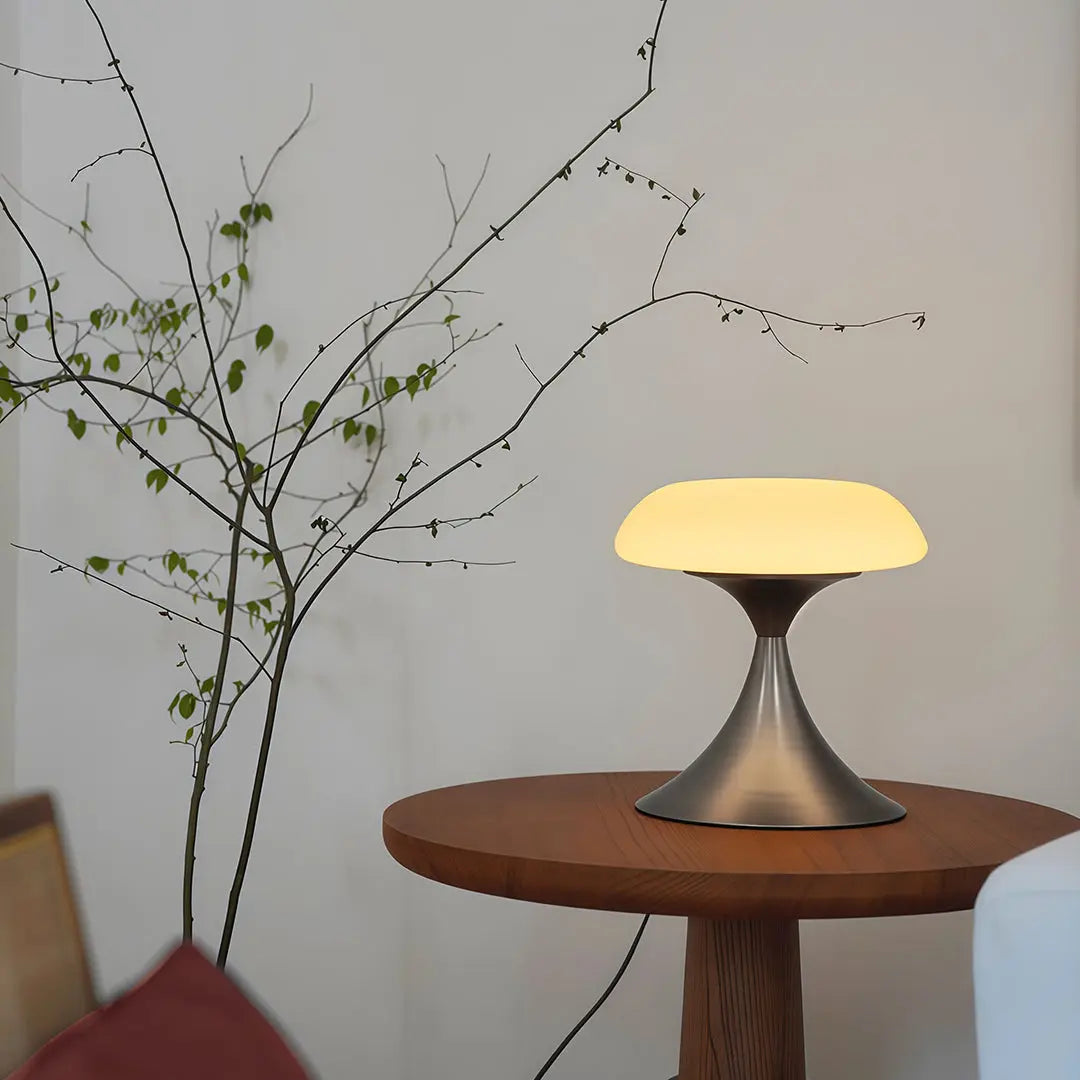 Elegant Mushroom Table Lamp - Retro Style Atmosphere Lighting Luxe