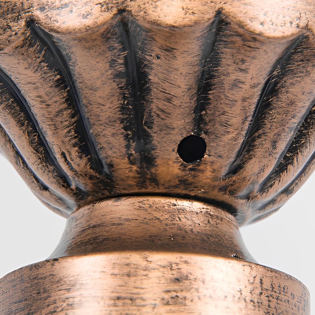 Retro European Bronze Outdoor Post Light — Die-Cast Aluminum, E27 LED, IP55 Waterproof, Hardwired