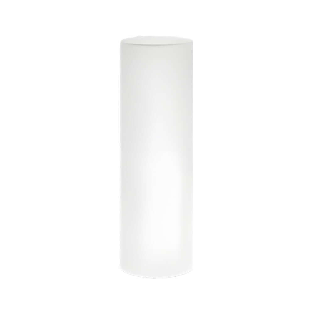 rgb color changing cylinder pe led outdoor floor lamp with remote control