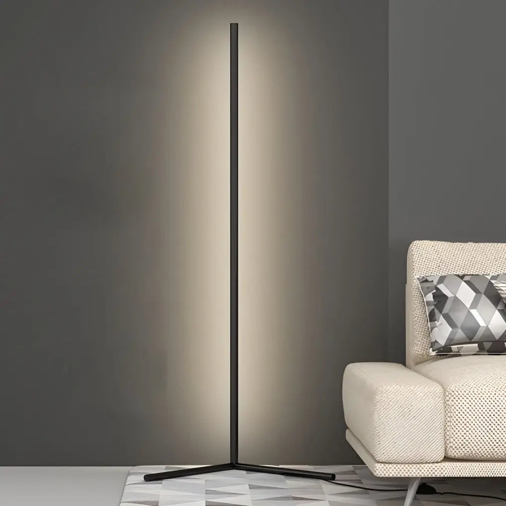 RGB Dimmable LED Corner Floor Lamp with Remote Control Luxe
