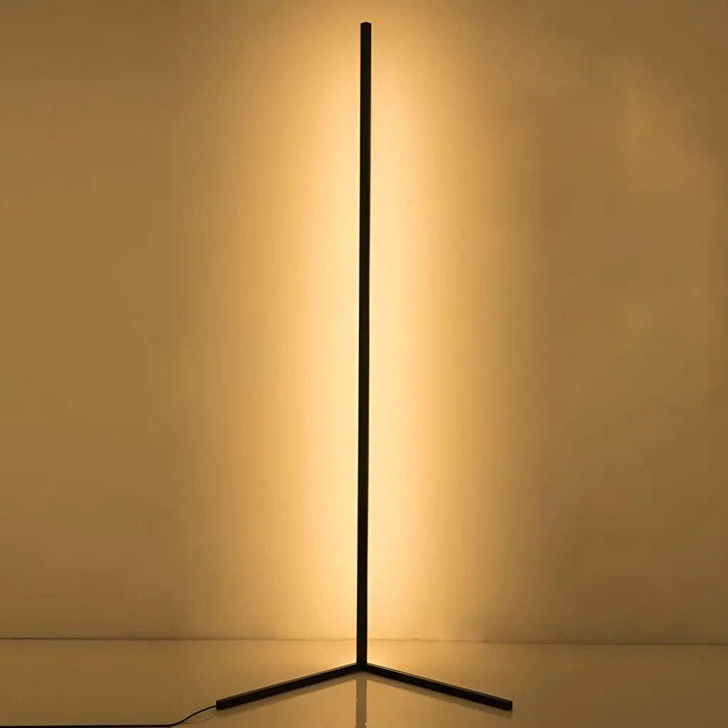 RGB Dimmable LED Corner Floor Lamp with Remote Control Luxe