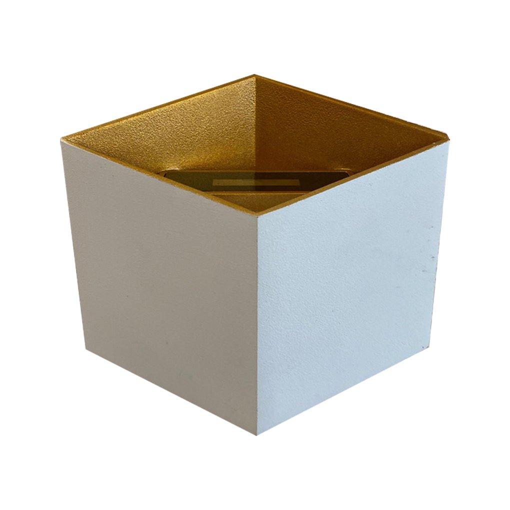 Modern Square Waterproof LED Outdoor Wall Lights with Up and Down Lighting