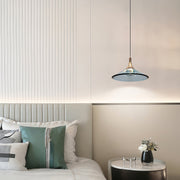 Rise-and-Fall Mini Pendant — Aluminum and Acrylic, 5W LED, 1.8m Adjustable Cord, Morandi Color Options