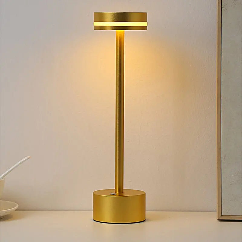 Touch-Controlled LED Accent Table Lamp - Rod Design Luxe