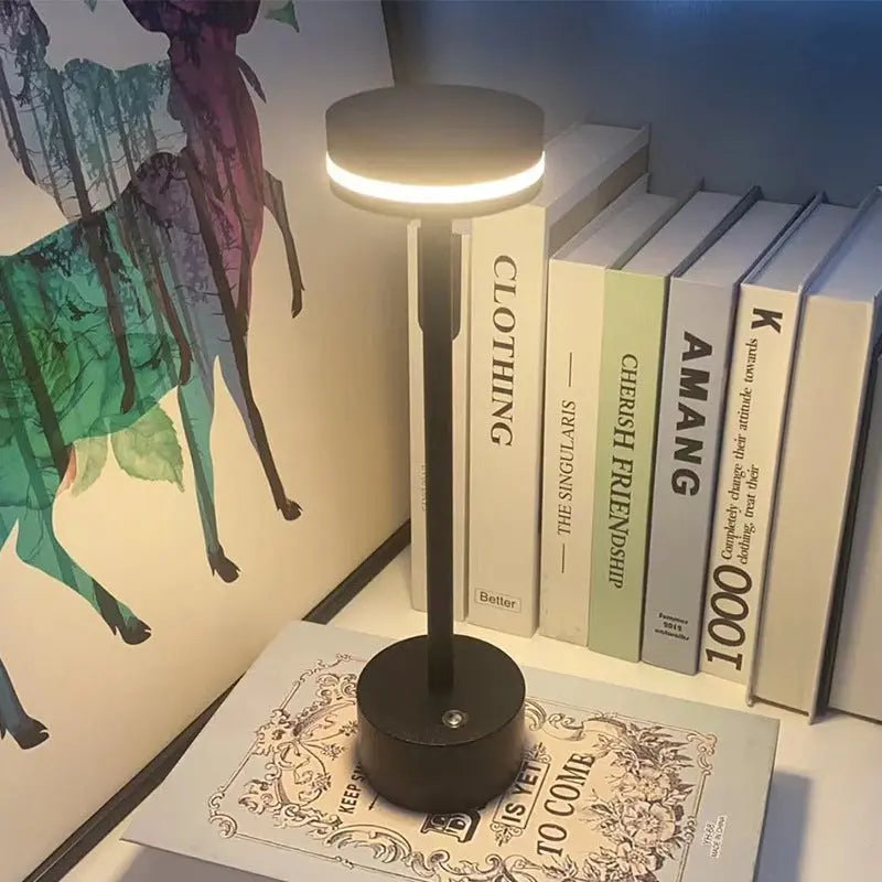 Touch-Controlled LED Accent Table Lamp - Rod Design Luxe
