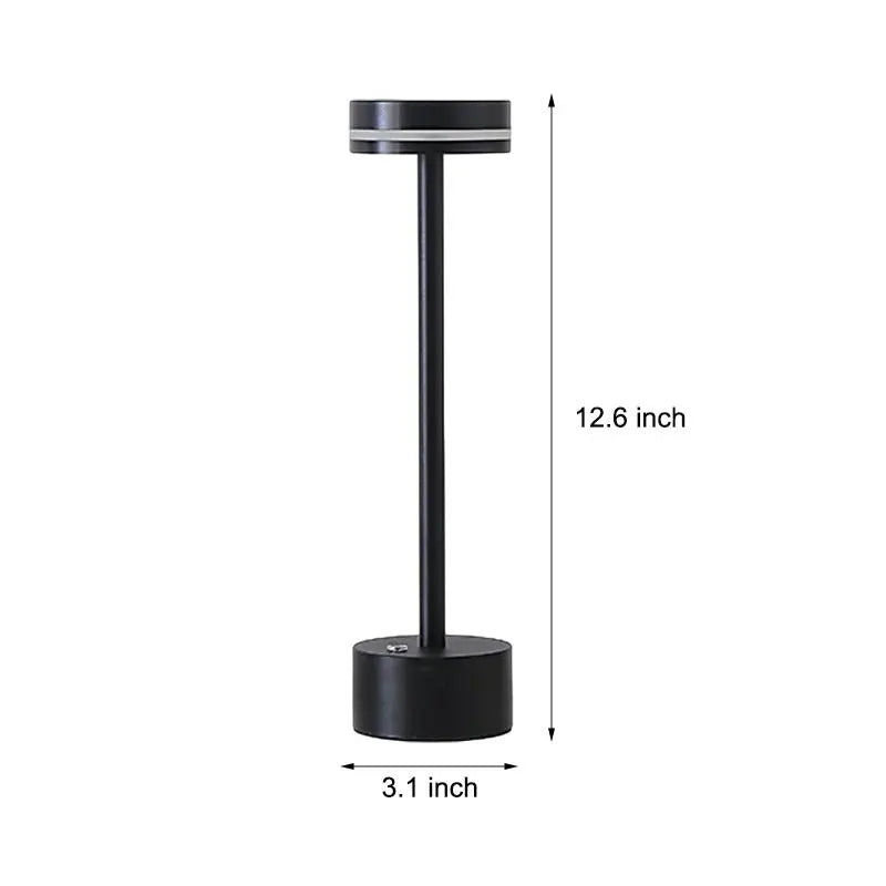 Touch-Controlled LED Accent Table Lamp - Rod Design Luxe