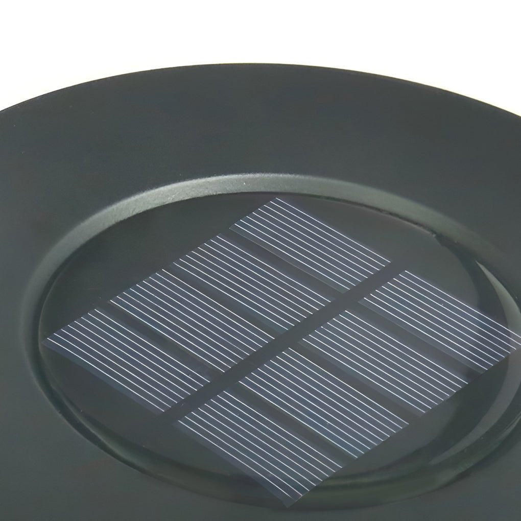 romantic pathway lighting outdoor solar led post lights with water glass lens