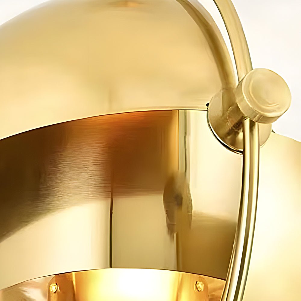 Rotating-Shade Pendant — Electroplated Iron, E27, 4000K, 11"–15", Postmodern Minimalist