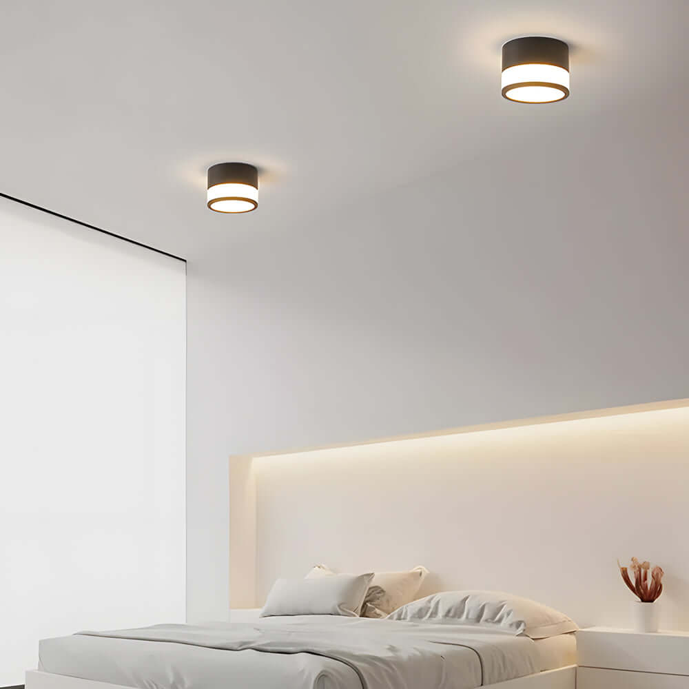 Modern Minimalist Round LED Flush Mount Ceiling Lights
