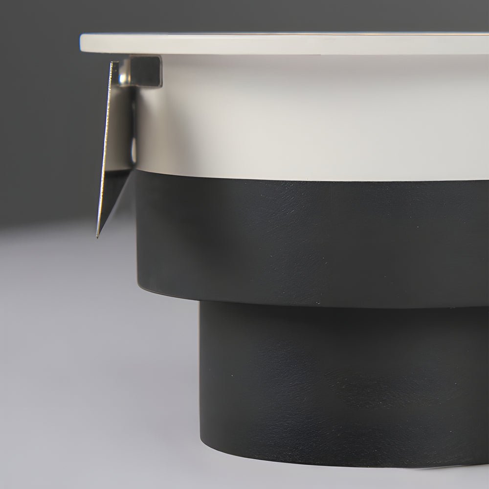 Honeycomb Anti-Glare Recessed Downlight — Matte White Aluminum, 7W LED, 3", 3000K / 4000K