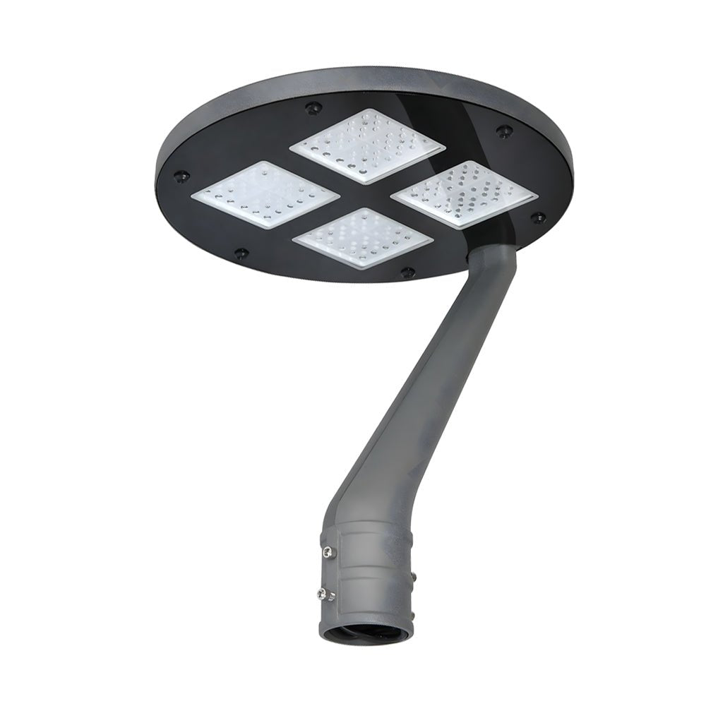 round waterproof led post top light with single or double arm options
