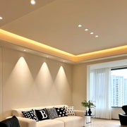 Waterproof Aluminum Recessed LED Downlights with Anti-Glare Design for Home Use