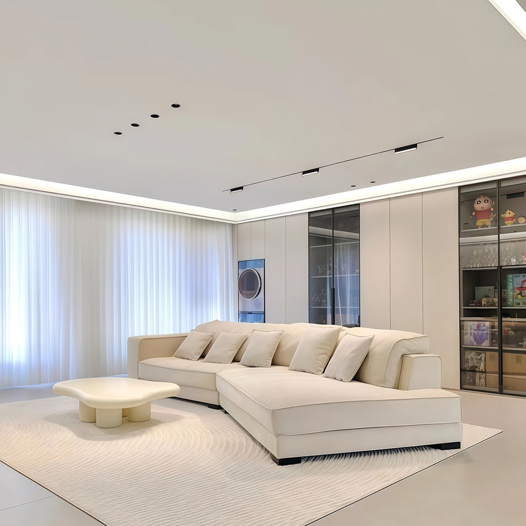 Full-Spectrum LED Recessed Can Light — Aluminum, Anti-Glare, 7–15W, 3000K, 36° Spotlight or 60° Downlight