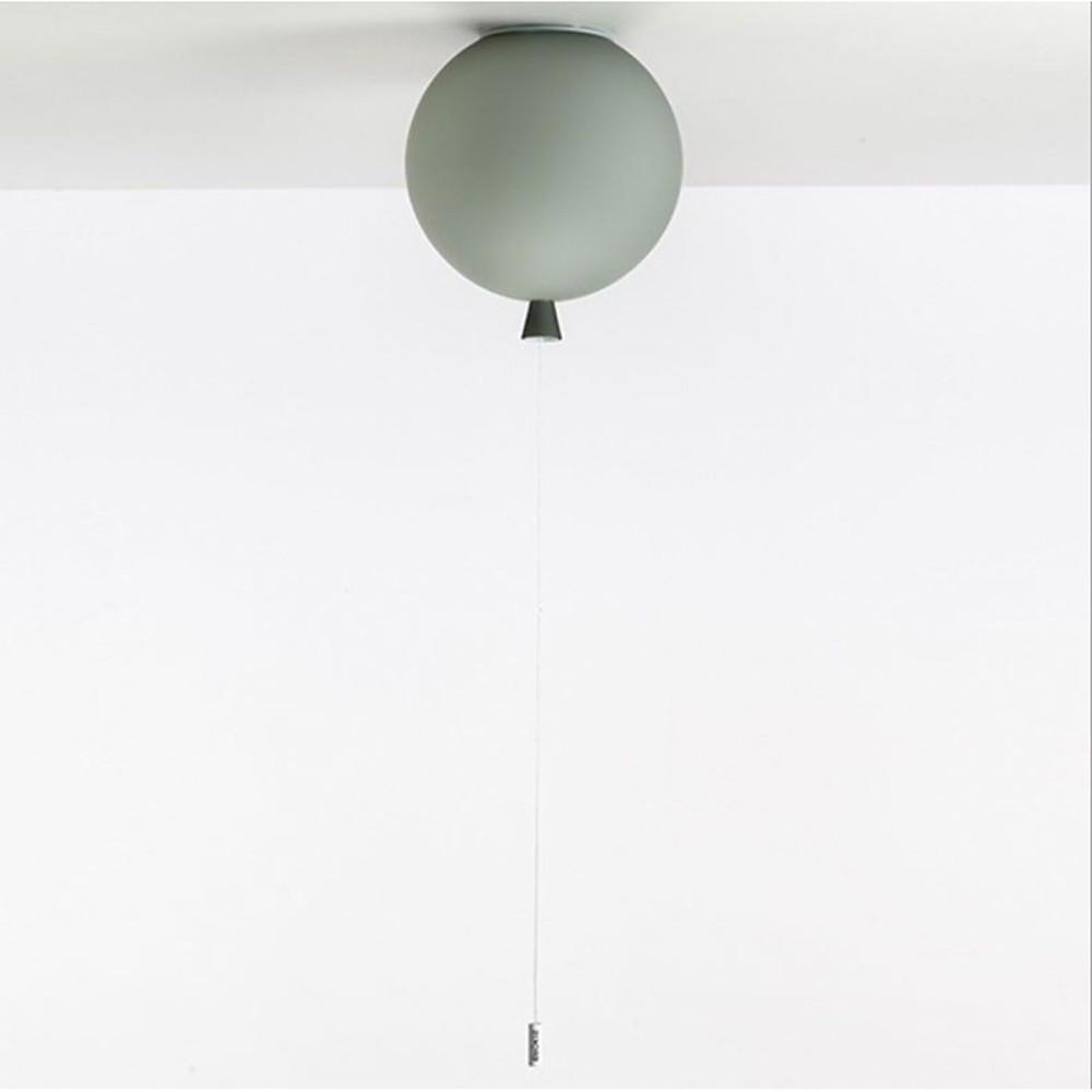 Air Balloon Flush-Mount Ceiling Light — Acrylic, LED, 1-Light, 8" or 12", 3000K / 6000K