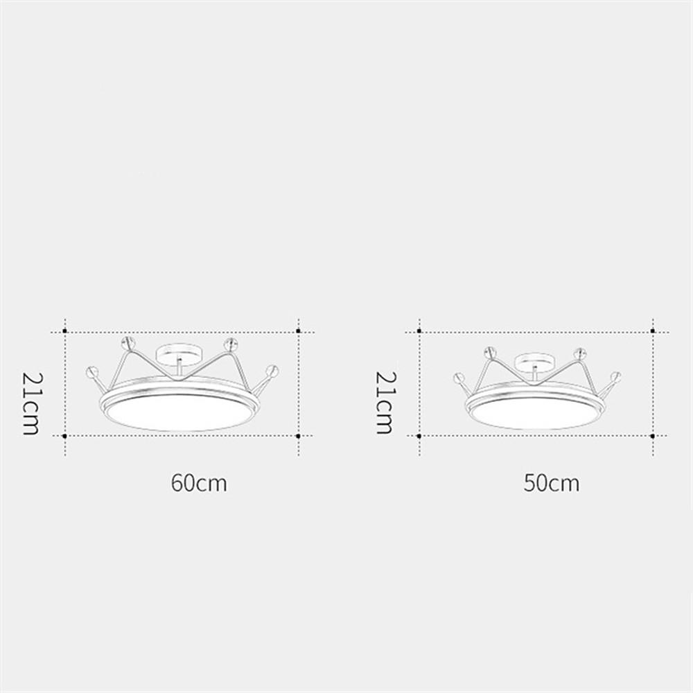 Nordic Flush Mount Ceiling Light with Dimmable Creative Circle LED