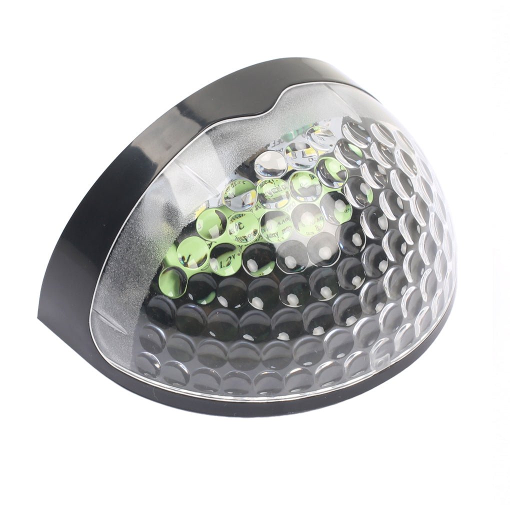set of 4 solar led stair lights outdoor wall mounted garden step lights