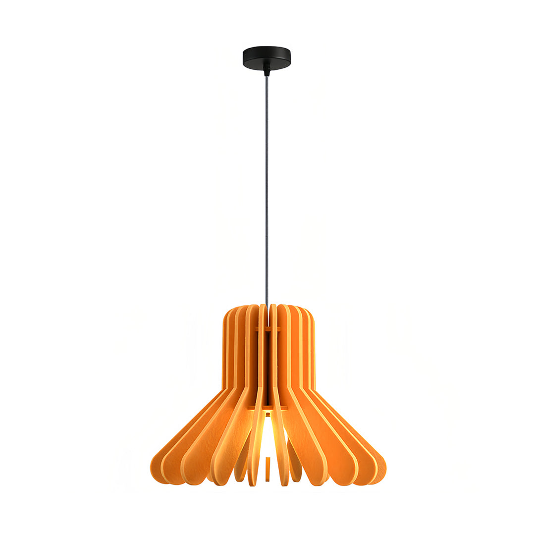 Acoustic PET Felt Pendant Light — Iron, Sound-Dampening, E27, 13.8" or 19.7", Adjustable Chain