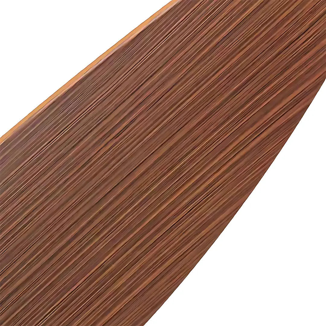 LED Ceiling Fan with Light in Silver and Light Wood Grain Finish Luxe