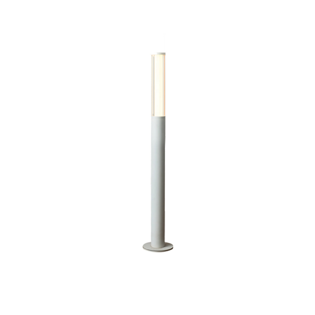 Minimalist LED Bollard Garden Light — Aluminum, High-Transparency Glass, IP65, Ra90, 4 Heights