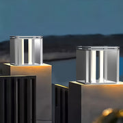 Main Gate Pillar Light — Stainless Steel, 16W LED, IP65 Weatherproof, Black or White