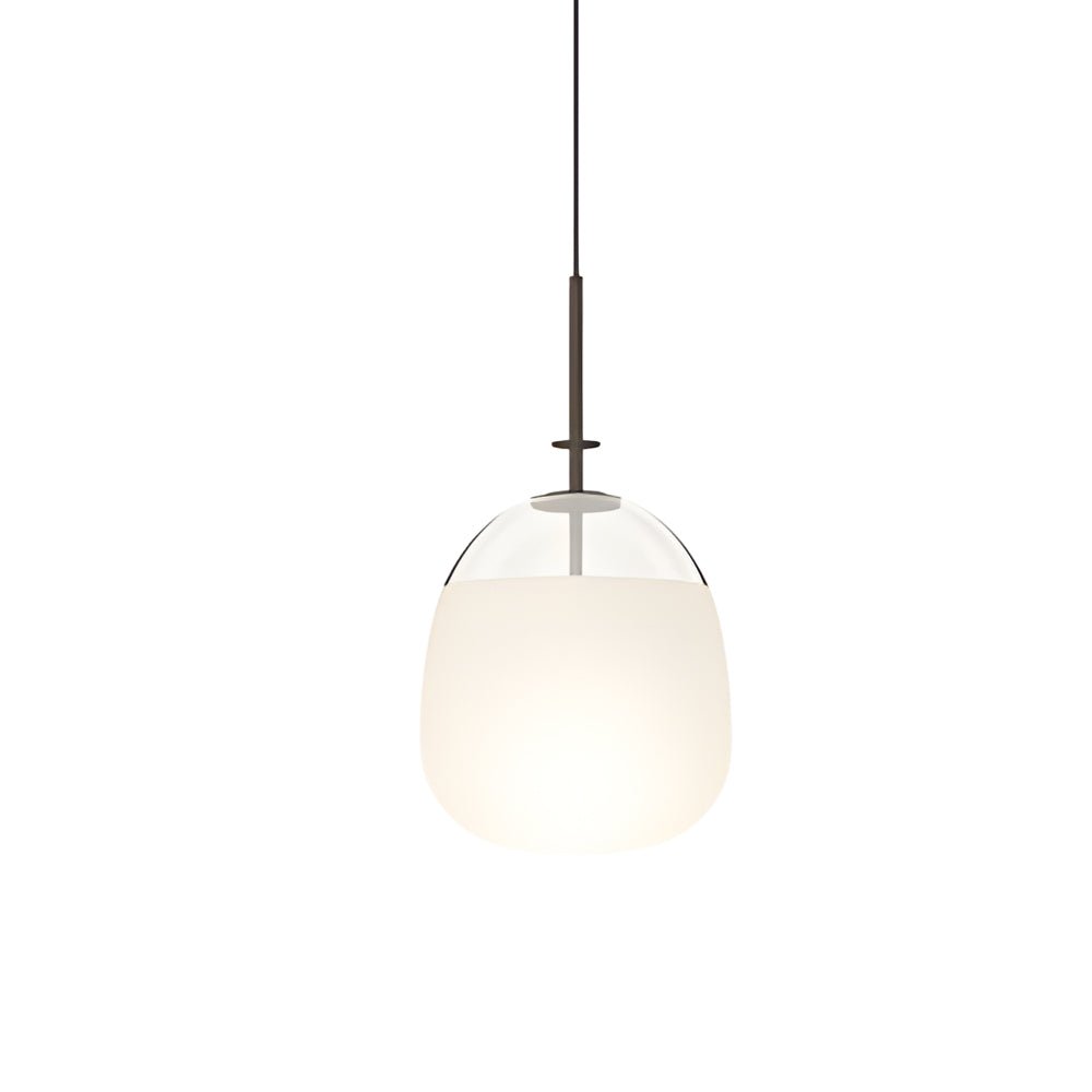 Postmodern UFO Ball Pendant — Iron and Glass, Warm White LED