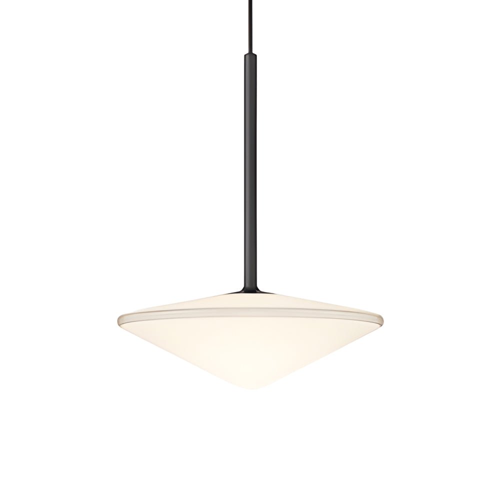 Postmodern UFO Ball Pendant — Iron and Glass, Warm White LED