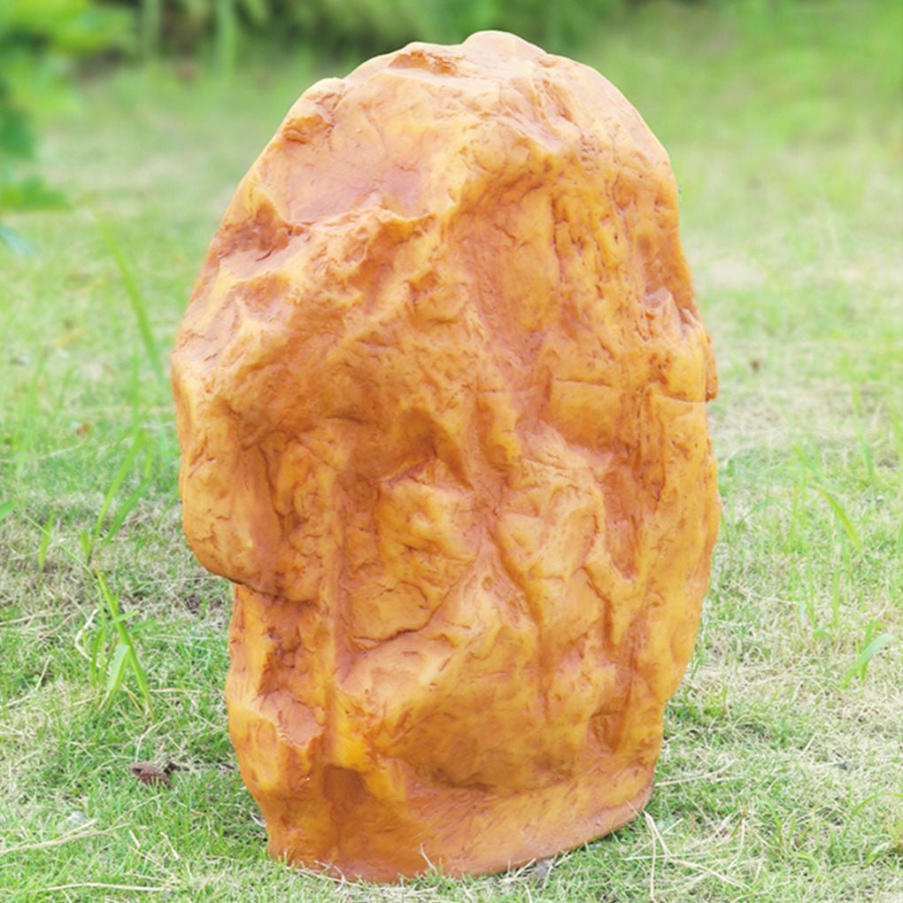 simulated stone resin led landscape lighting decorative outdoor lawn lamp